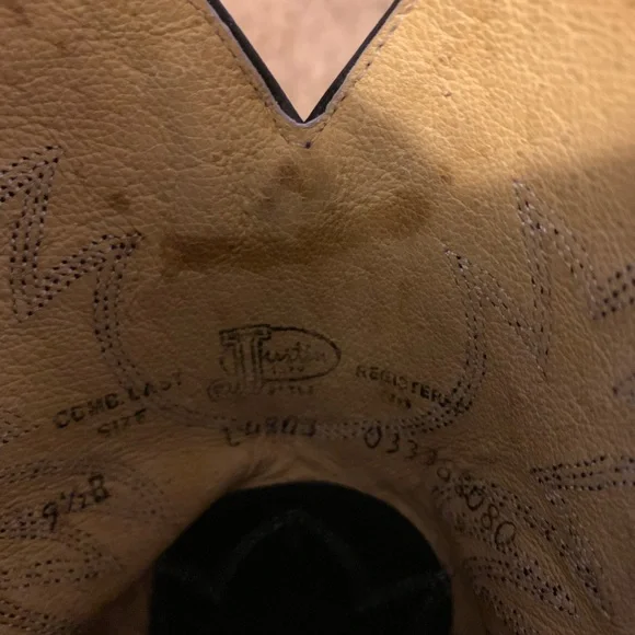 Women’s Justin Cowboy Boots - Picture 4 of 4